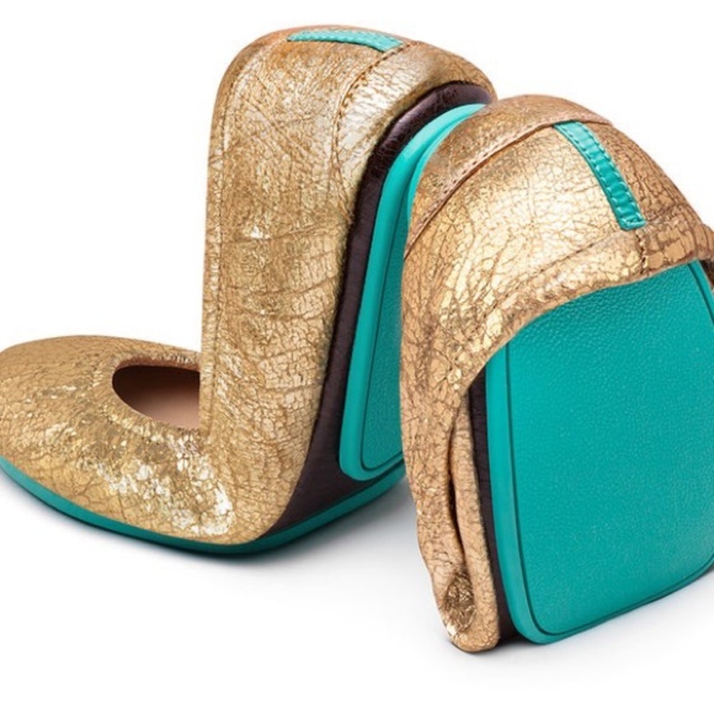Tieks Golden Glitz